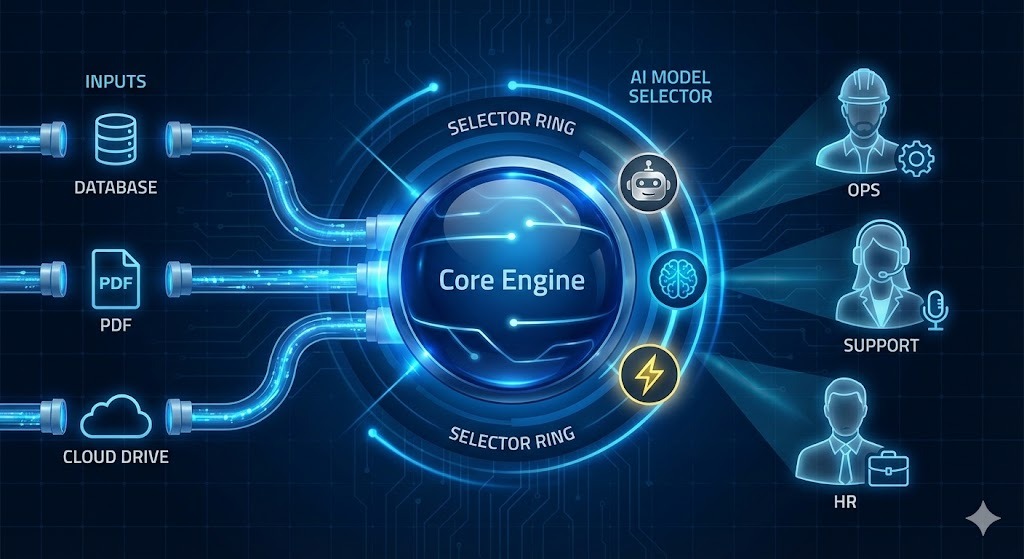محرك المعرفة والوكلاء للمؤسسات - CompanyMind
